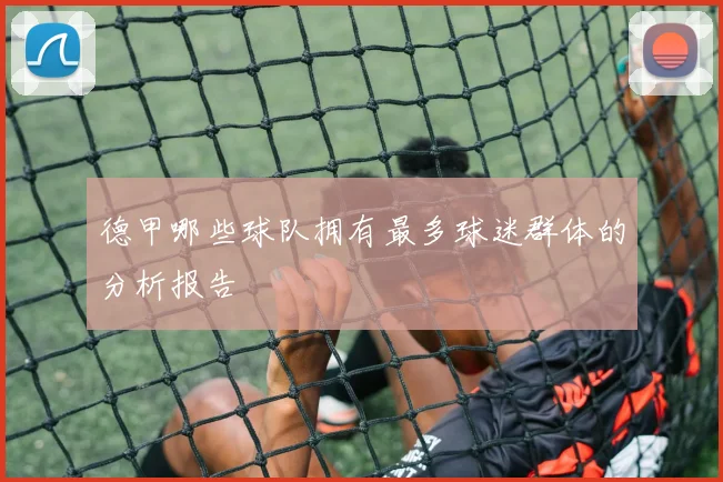 德甲哪些球队拥有最多球迷群体的分析报告